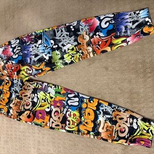 Vibrant Graffiti Men’s Joggers Fresh Prints of Bel-Air